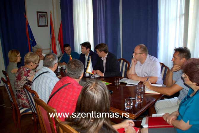 Cseh delegáció járt Szenttamaáson képek, 2015. aug. 12.